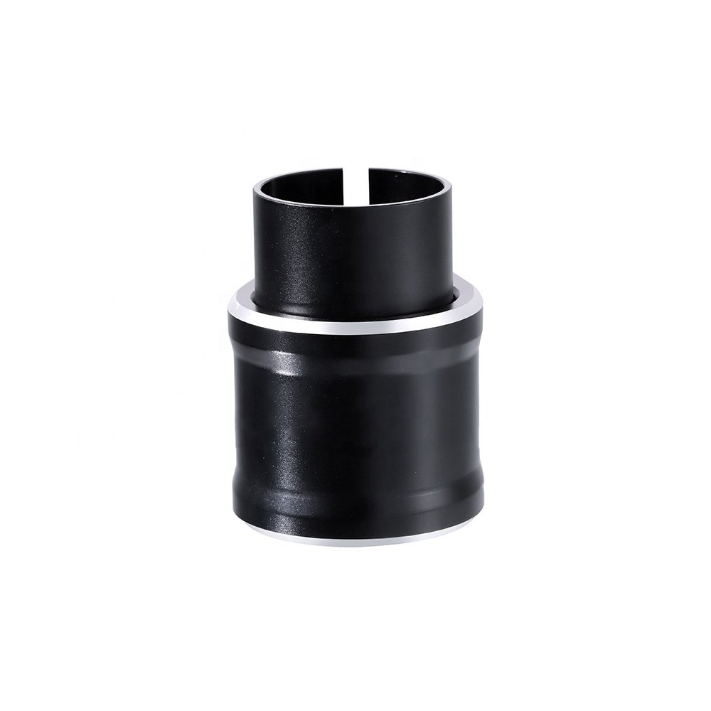 Huoli 6061-T6 Aluminium Double Scooter Clamp oem odm Cheap Black for Blunt Pro Scooters Quality scooter accessories 2-Bolt Clamp