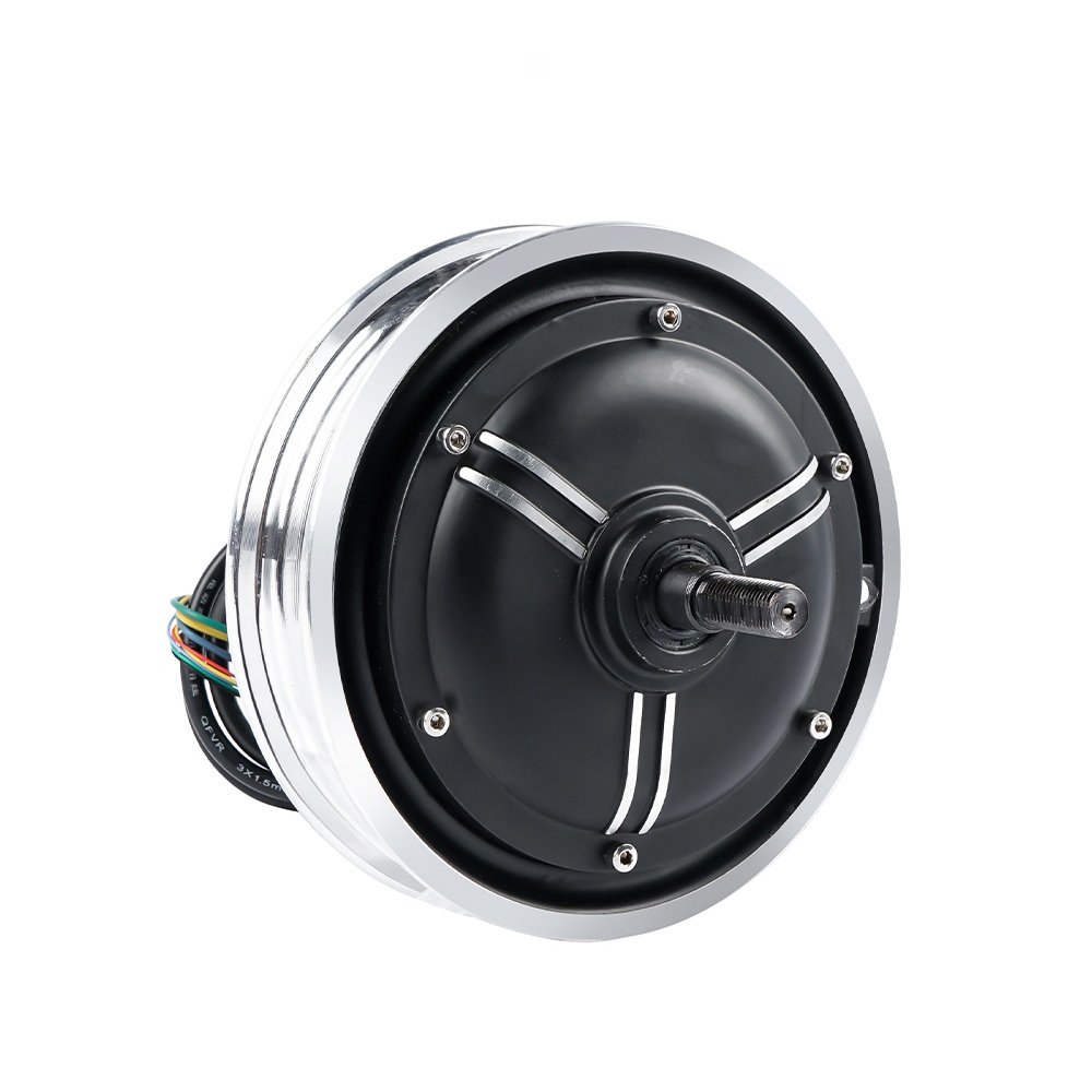 10 Inch 36V 48V 500W 1000W Electric Bike Hub Motor Wheel Dis Brake Brushless Vacuum Tire Motor Replacement