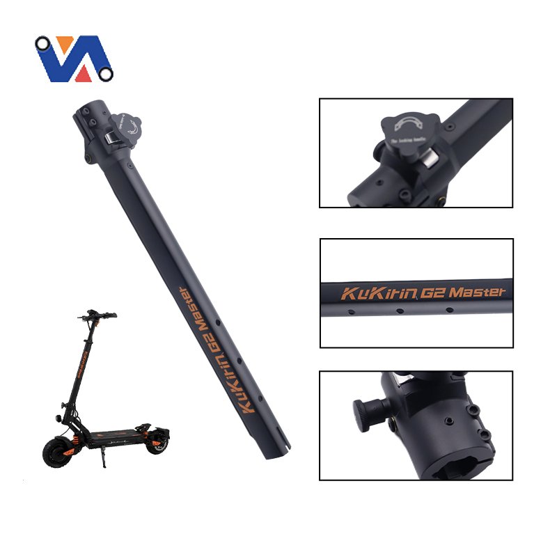 New Image Original Folding Pole Scooter Main Folding Tube for Kukirin G2 Master Electric Scooter Folding Stem