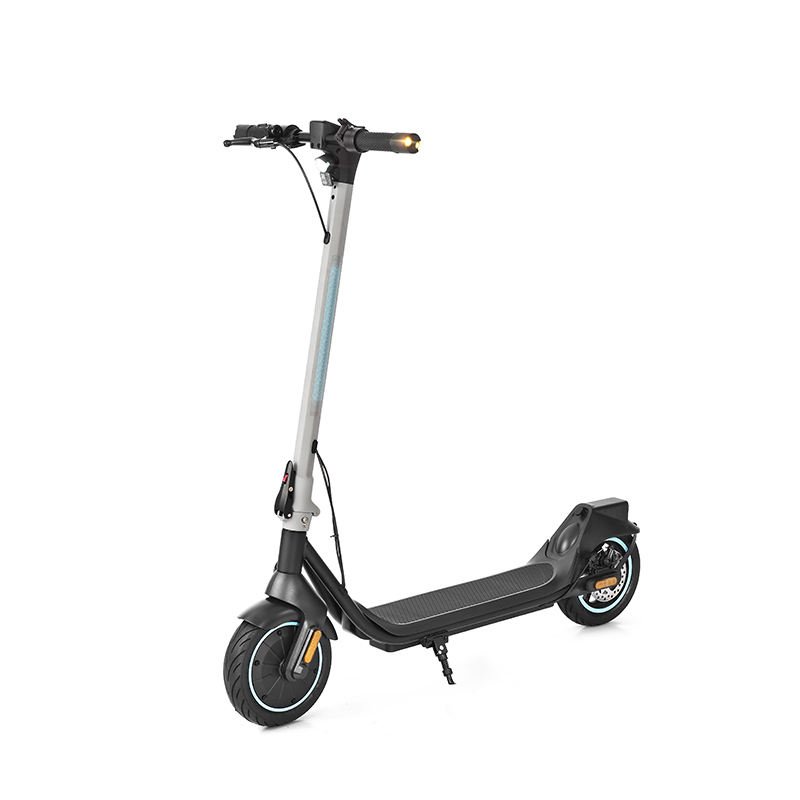 Popular 10-Inch Big Wheel Electric Scooter Women Lightweight Dual Suspension Fast Powerful 500w Motor 10Ah Lithium Battery 350w