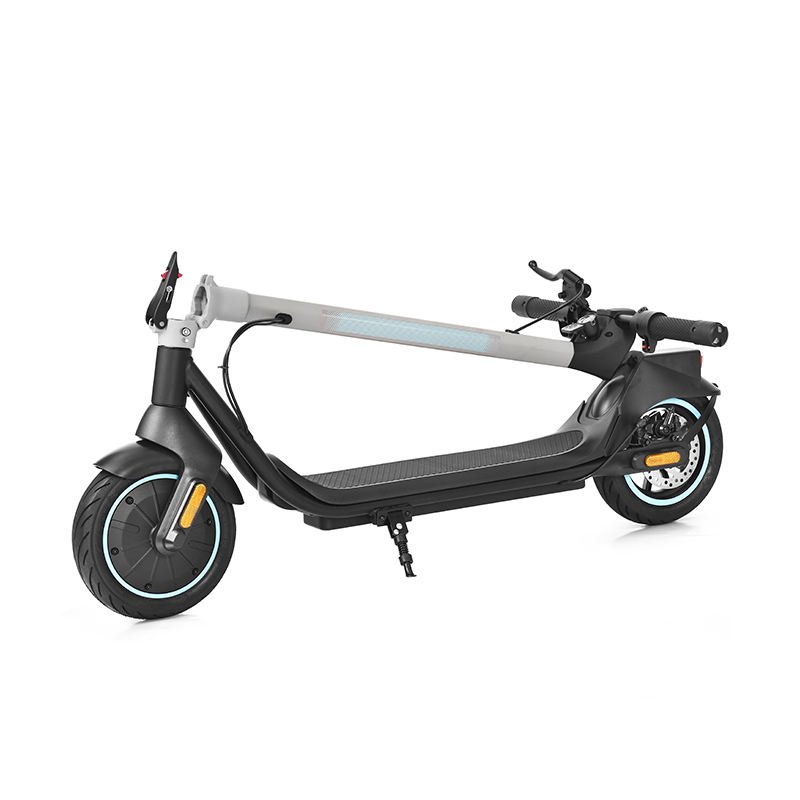 Popular 10-Inch Big Wheel Electric Scooter Women Lightweight Dual Suspension Fast Powerful 500w Motor 10Ah Lithium Battery 350w