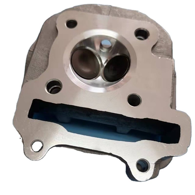 Direct sale cqxlf motorcycle cylinder head 52mm scooter GY6125 125CC engine cylinder head valve assembly parts