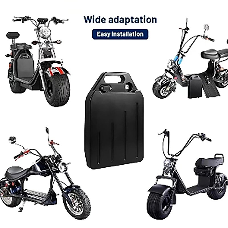 US EU Warehouse DDP Detachable Electric Scooter 60V 20ah Lithium Battery Citycoco