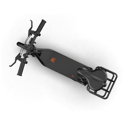 2023 new EU warehouse drop shipping service IP54 waterproof 350W 15AH range KuKirin C1 Electric Scooter with seat Electric Bike