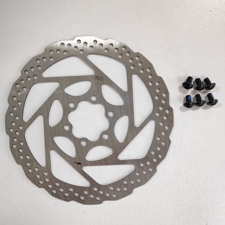 Electric Scooter Tricycle Disc Brake MTB Road Bike Brakes 160mm Hydraulic Disc Brake Rotor Other Bicycle Parts