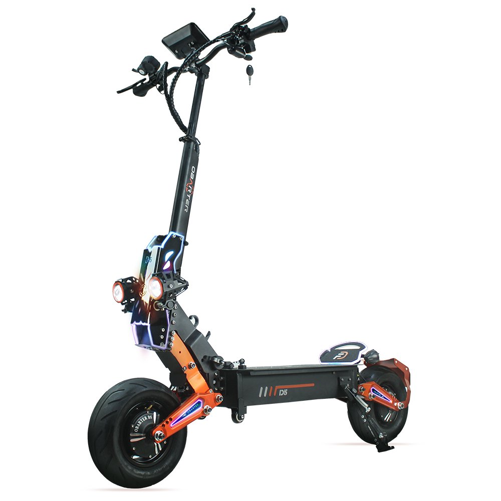Europe OBARTER D5 Electric Scooter Top speed 60-70KM/H 12Inch 48V35AH Removeable Battery 5000W IP60 Foldable E-Scooter