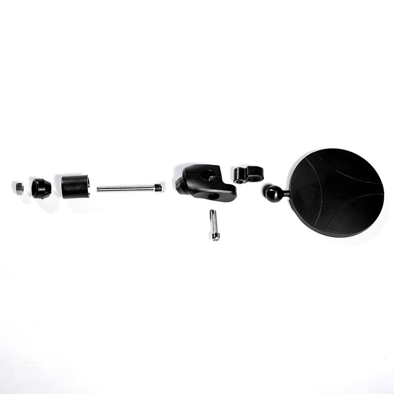 New Image Universal MTB Mirror Handlebar Rotate Wide-angle For MTB Road Bike Scooter Cycling Accessories Bicycle Rearview Mi