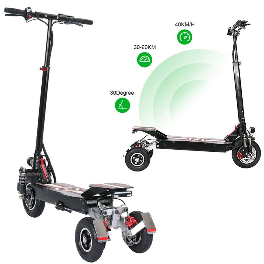 Low price hot sale CF-T10-1 3 wheel scooter 10inch road 500w 800w 1000w single motor electric scooters for adults