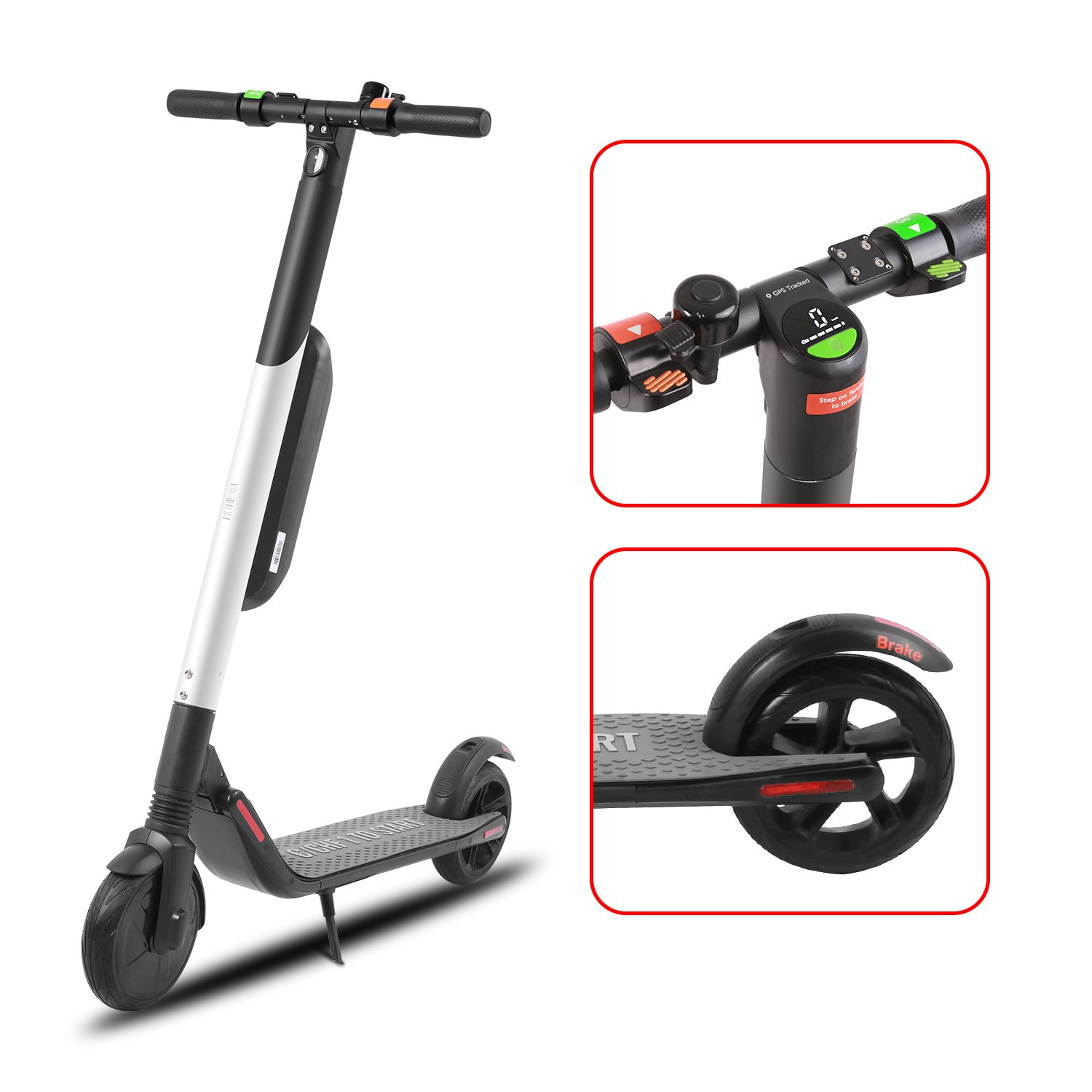 Sharing Wholesale Evercross Electric Scooter Adult Kids Double Wheel 300W 36VElectric Self Balancing Scooter With Great Price