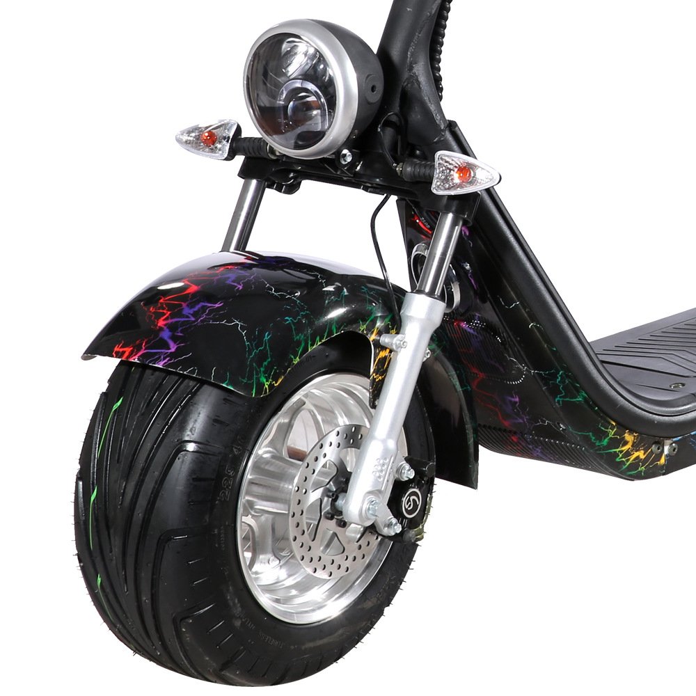 Powerful adult 2000w for travel manufacturers dual motor top mountain electric scooter citycoco