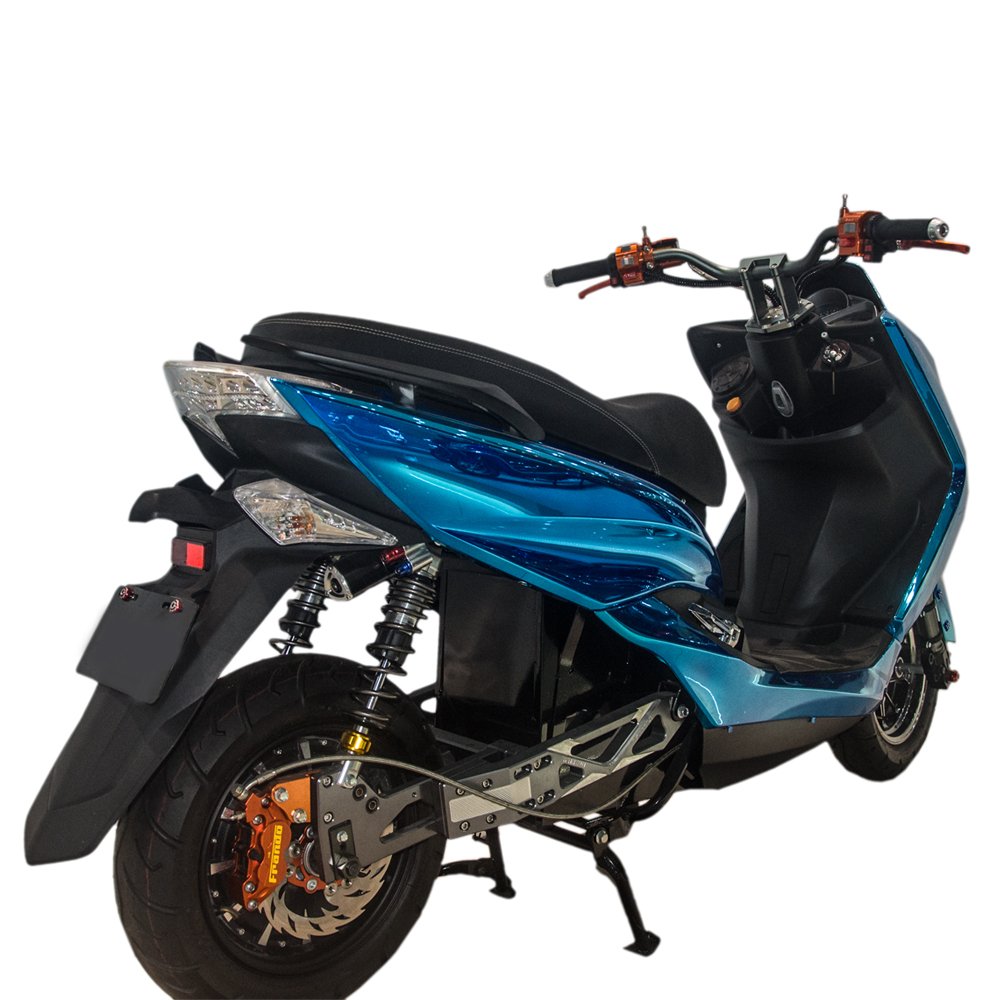 2000w powerful 72v 20ah battery adult electric scooter with double disc brake