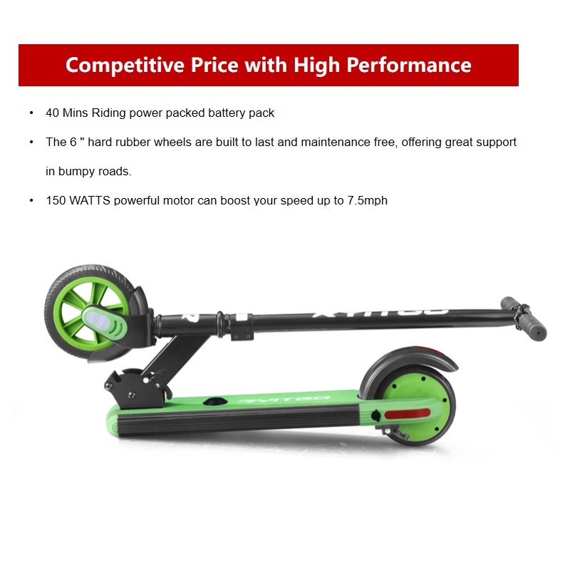 Factory Price Kids Scooter Bike 6in Rubber Wheel Intelligent Mini Drift Portable Balance Electric Scooter for Sale