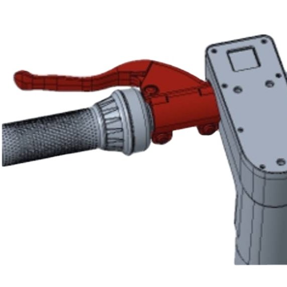 Original Ninebot Max Pro brake lever Original Ninebot MAX Pro Brake handle