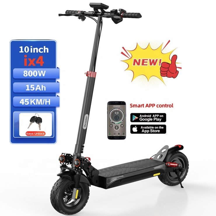 iScooter iX4 800W Off Road Electric Scooter with APP Control