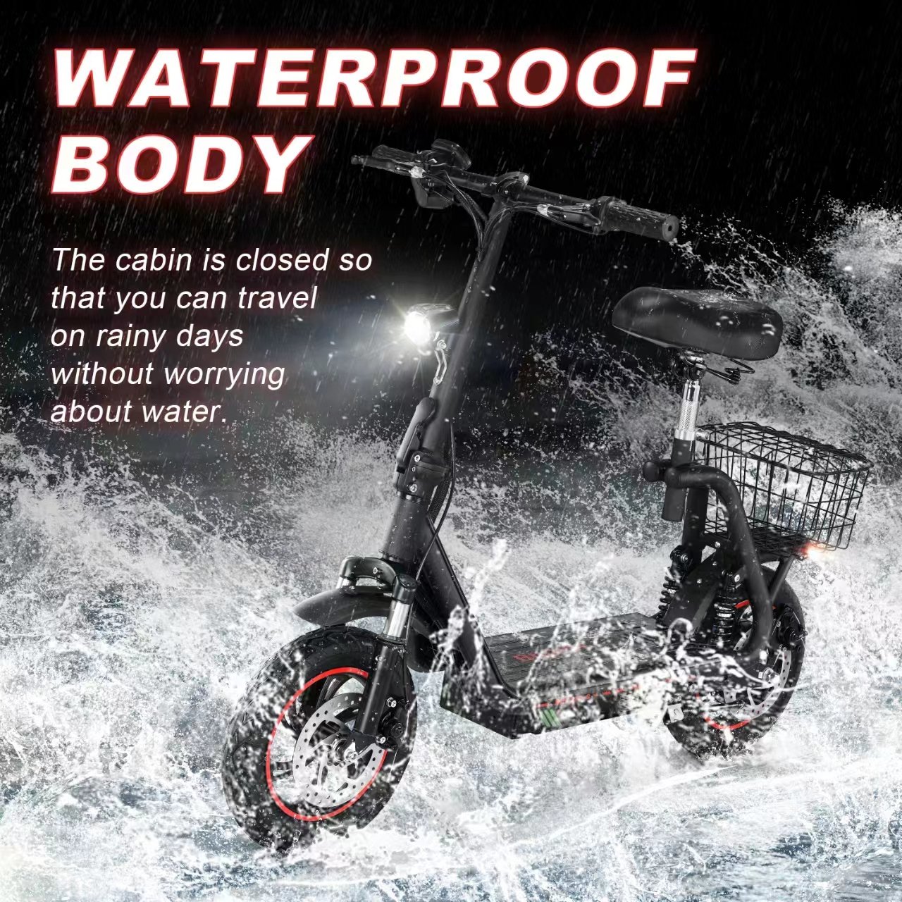 Ready to ship 12 Inch 500W 45km/h Bogist M5 Pro-S Electric Scooter 48V 13Ah battery 35KM range kick escooter citycoco scooter