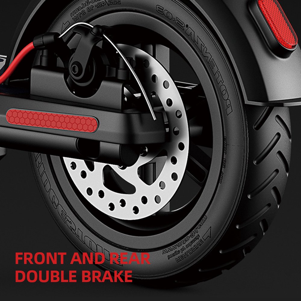 new model in stock electrical scooter Big Air Wheel Foldable 350w Motor E Scooter For Adults