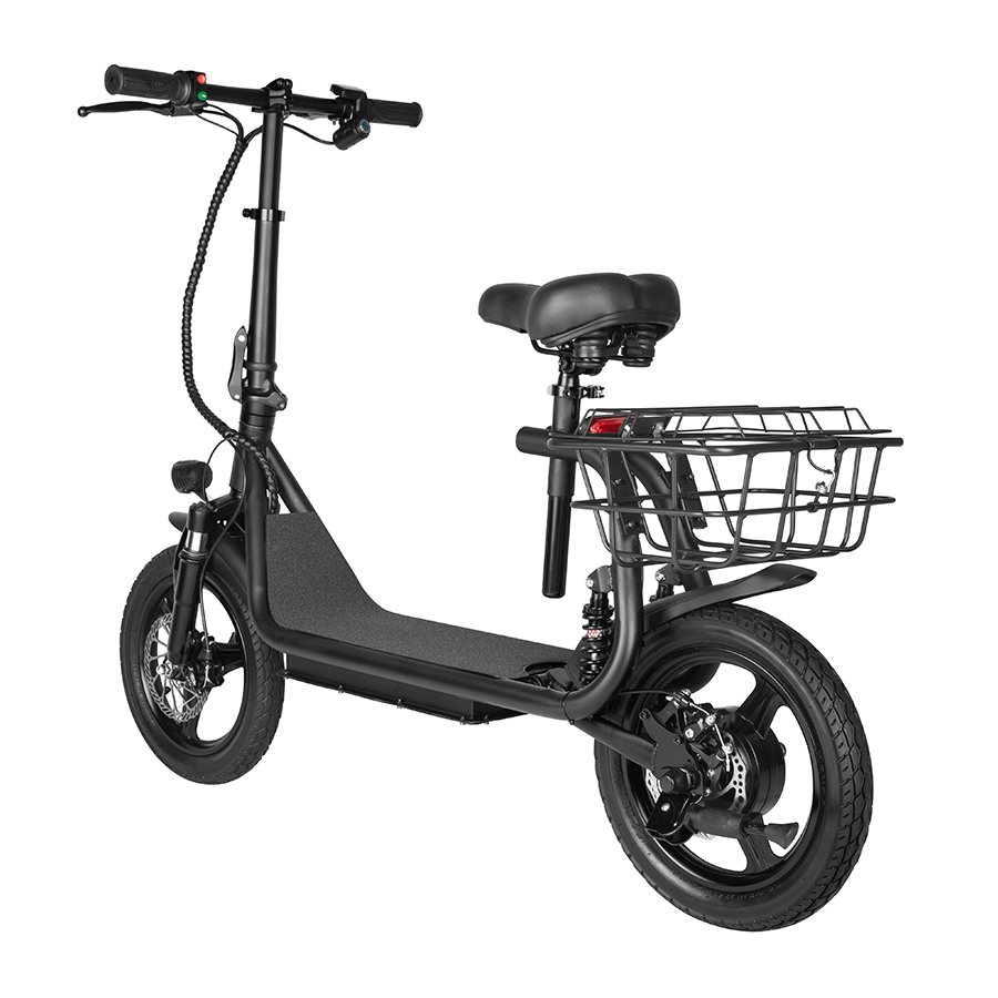 CX2 Folding Electric Scooter Unisex Two-Wheel Smart Type 12inch Tyres 500w Motor Power 10ah Battery Capacity 60km Range 30km/h