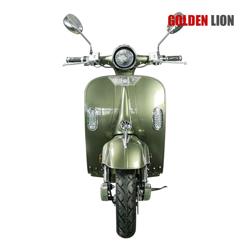 Goldenlion Europe EV3000 EEC COC electric scooter 3000W 60V lithium battery scooter with rear box