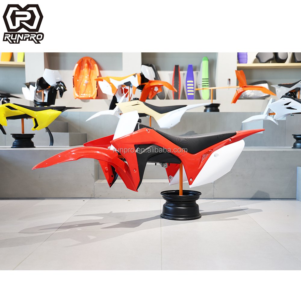 High Quality CRF450 Dirt Pit Bike Motorcycle Plastic Fairing Body Kit For CRF 450 crf450 Off Road Complete body plastic parts