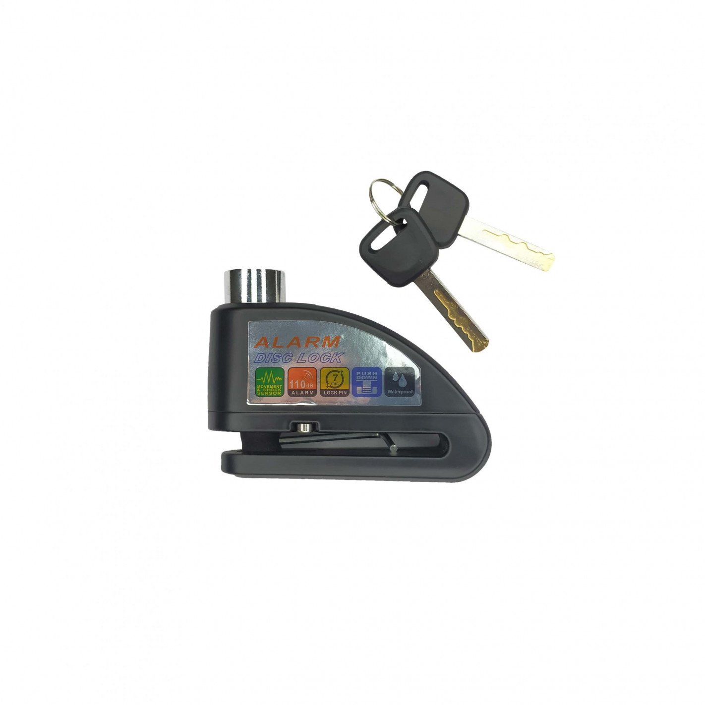 Electric Scooter Motorcycle Alarm Lock With Rminder Cable Anti-theft Disc Brakes Lock parts Security Reminder Cable For Bike