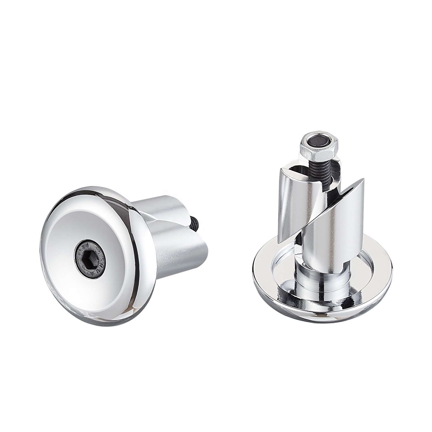 Huoli Aluminum Alloy Handlebar Plugs Grip End Caps for Scooter & MTB Stunt Scooter Bar Ends Accessory