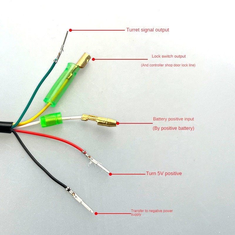 36v 48v Hot sale Electric Scooter ebike Display Screen Twist Throttle Handlebar Set Meter Throttle With Battery Indicator