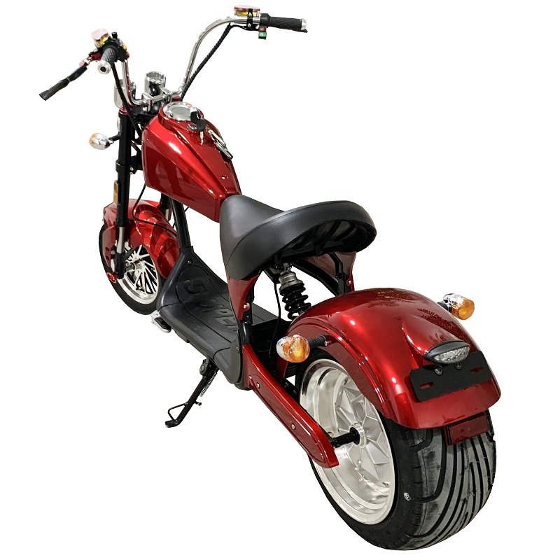 high end CE heavy off-road fat tire dual suspension electric scooters motorcycle citycoco 3000w
