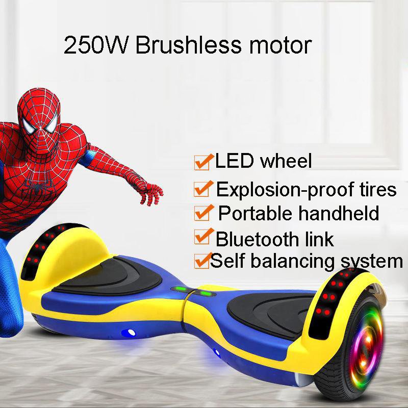 Best quality 8 inch hoverboard 2 Wheels Smart self Balance Electric Scooter self-balancing with Music Speakers LED Lights