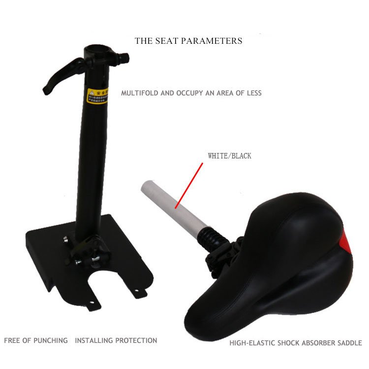 Superbsail EU Warehouse Mijia Foldable Seat For Electric Scooter Chair Comfortable Saddle For M365 Parts Scooter Electric Seats