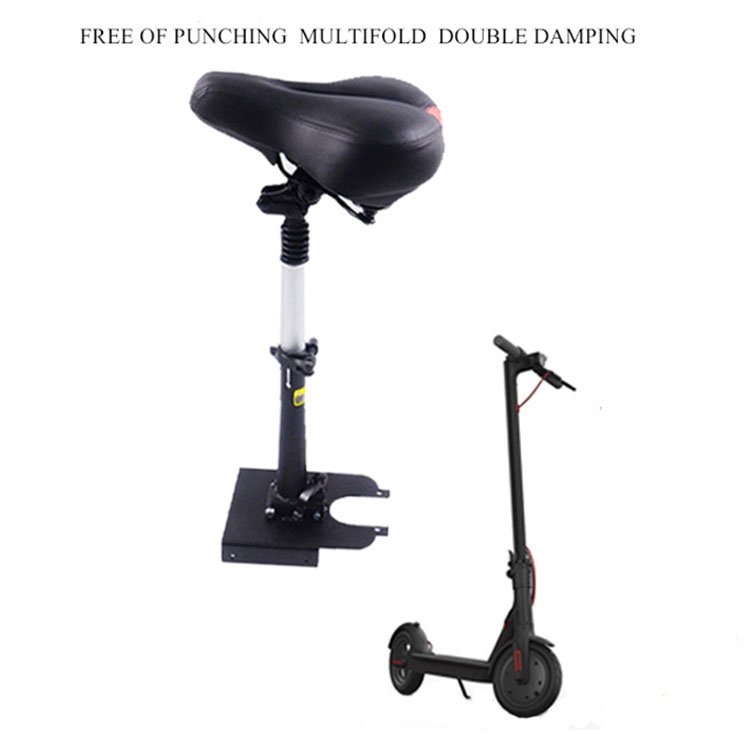 Superbsail EU Warehouse Mijia Foldable Seat For Electric Scooter Chair Comfortable Saddle For M365 Parts Scooter Electric Seats