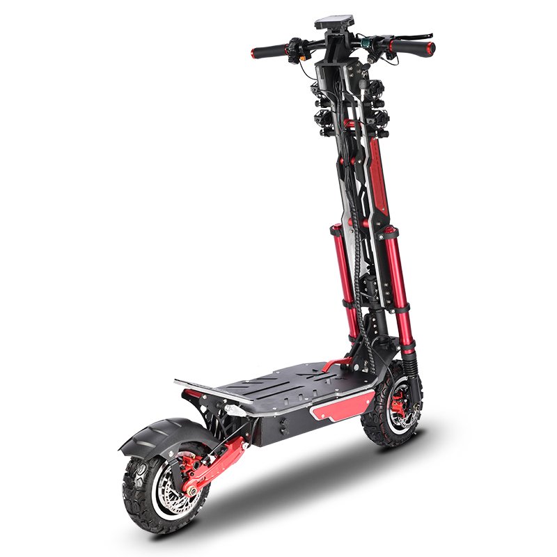 Adult 85km/h Fast 12/13 Inch Electric Scooter 100km Range Folding Electric Scooters with 4000W Dual Motor