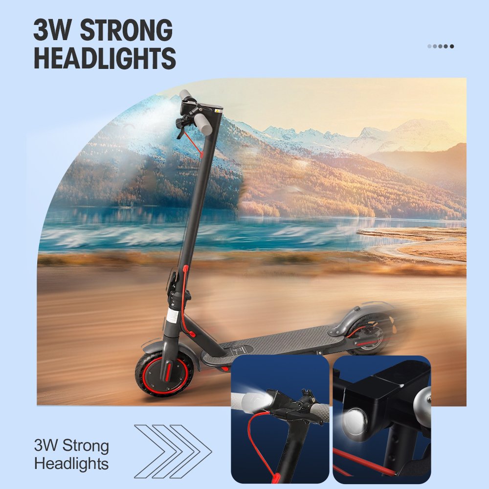 Best Selling Disc Brake Scooter 350w 8.5inch Foldable Electric Scooter Small Adult Electric Scooter Customization