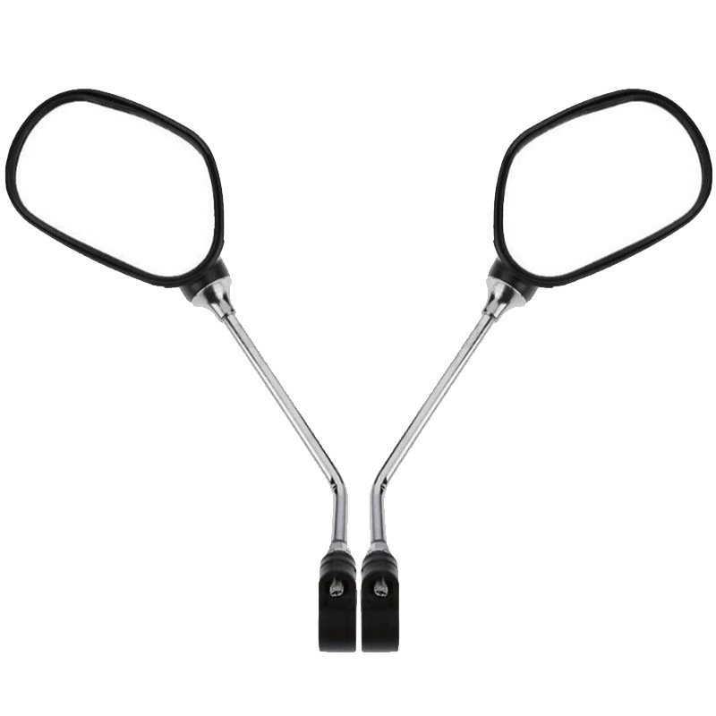 Motorcycle Mirror Black Universal for Bicycle Convex Surface Bicycle Accessories and Parts Rearview Mirror