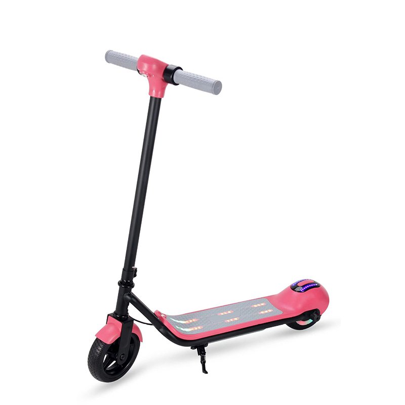2024 Kids E-Scooter 2 wheel led lights electric scooters children foldable electric toy scooter car OEM discount price
