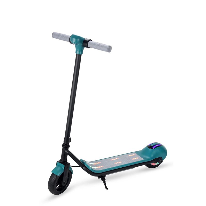 2024 Kids E-Scooter 2 wheel led lights electric scooters children foldable electric toy scooter car OEM discount price
