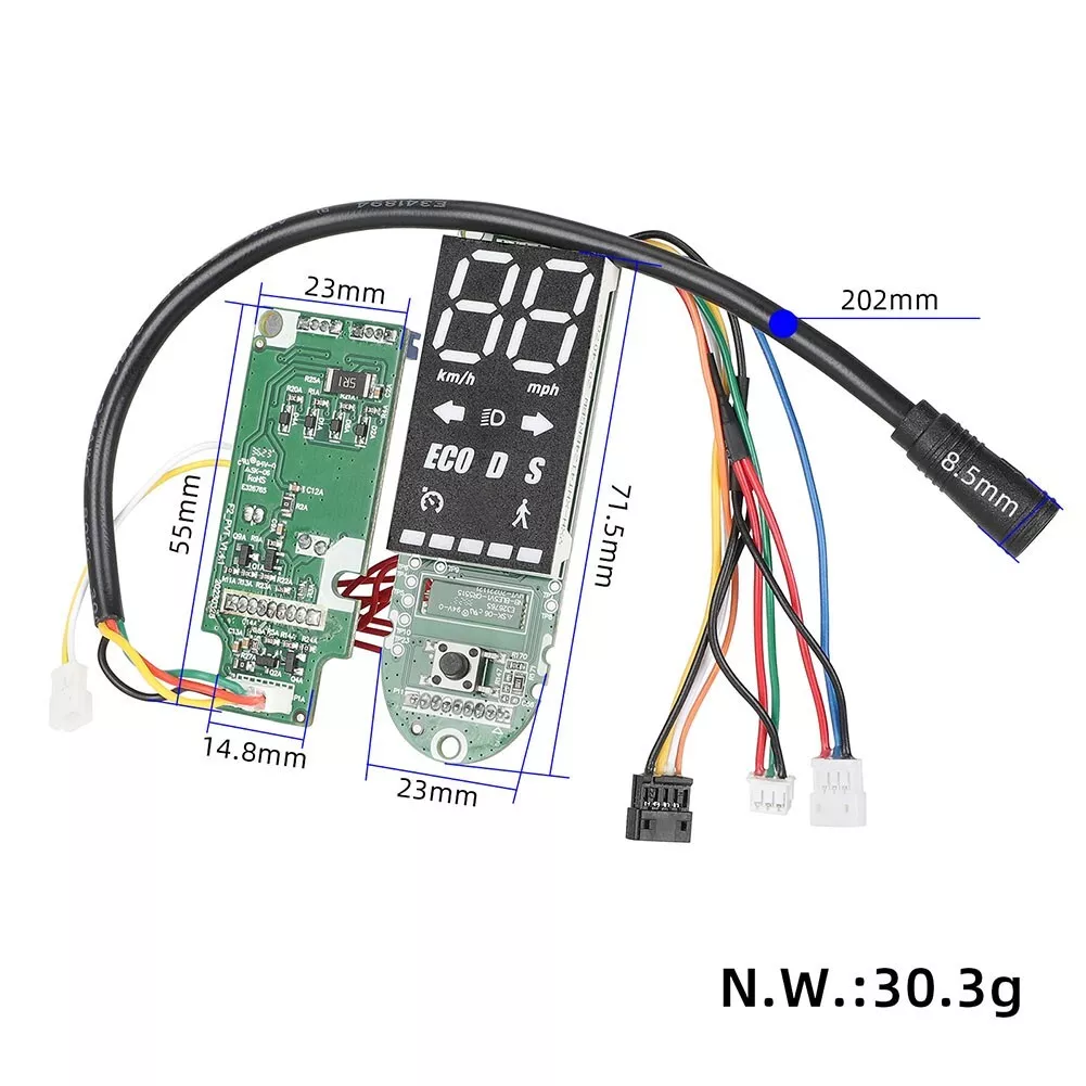 High Quality Wholesale Fit For Ninebot F2 F2plus F2pro Electric Scooter Dashboard Motherboard Replacement Display Panel