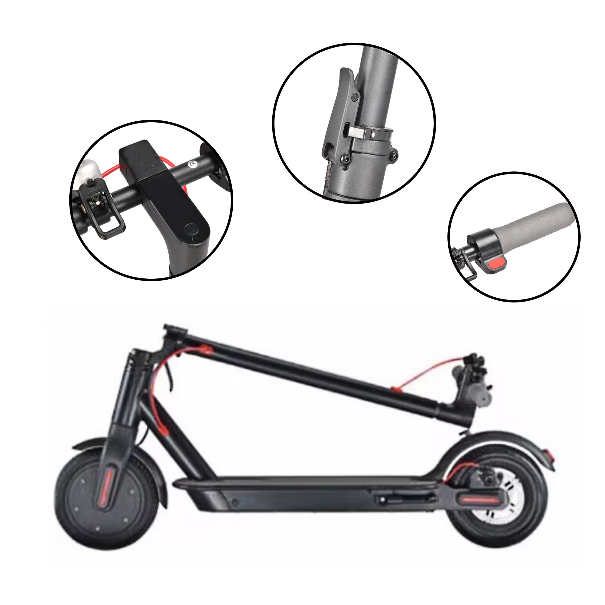 Most Power Foldable 75Km Long Range 800W powerful Electric scooters 10inch Tires Folding Scooter For Adult
