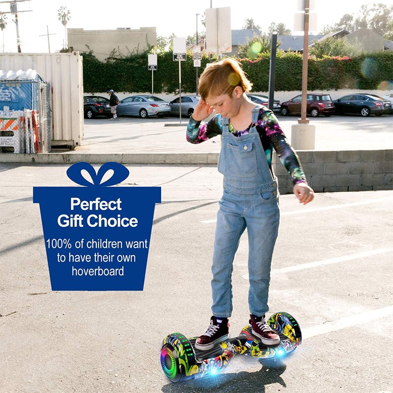 2023 new cool lighting hoverboard 6.5inch balance scooter off Smart Self-Balancing Electric Scooter 700W Hoverboards