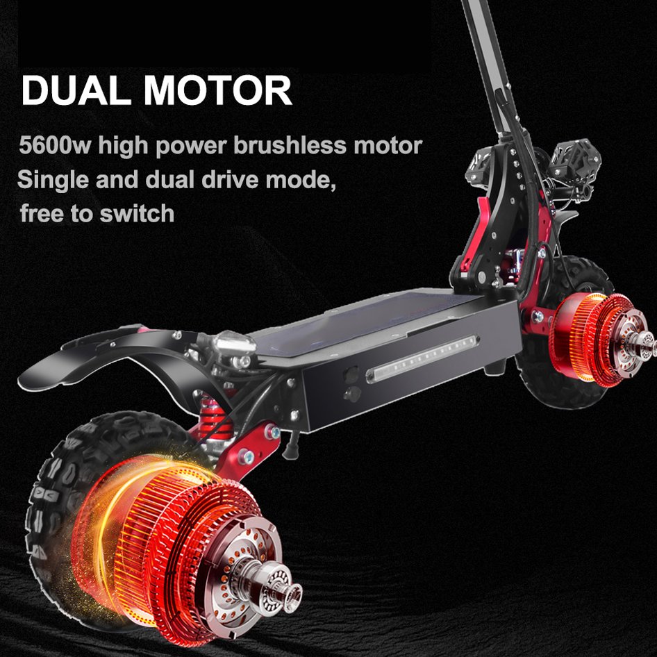 Customization 60V 5600W 80km/h electric off road waterproof scooter 2023 best selling EU US warehouse with CE FCC ROHS E Scooter