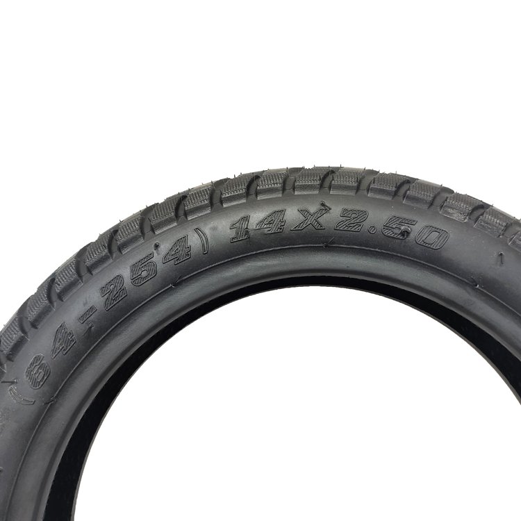14 inch 2023 Wholesale Price 14x2.50 Electric bicycle Tubeless Tire 14X2.5 14*2.5 16X2.5 e-scooter tyre