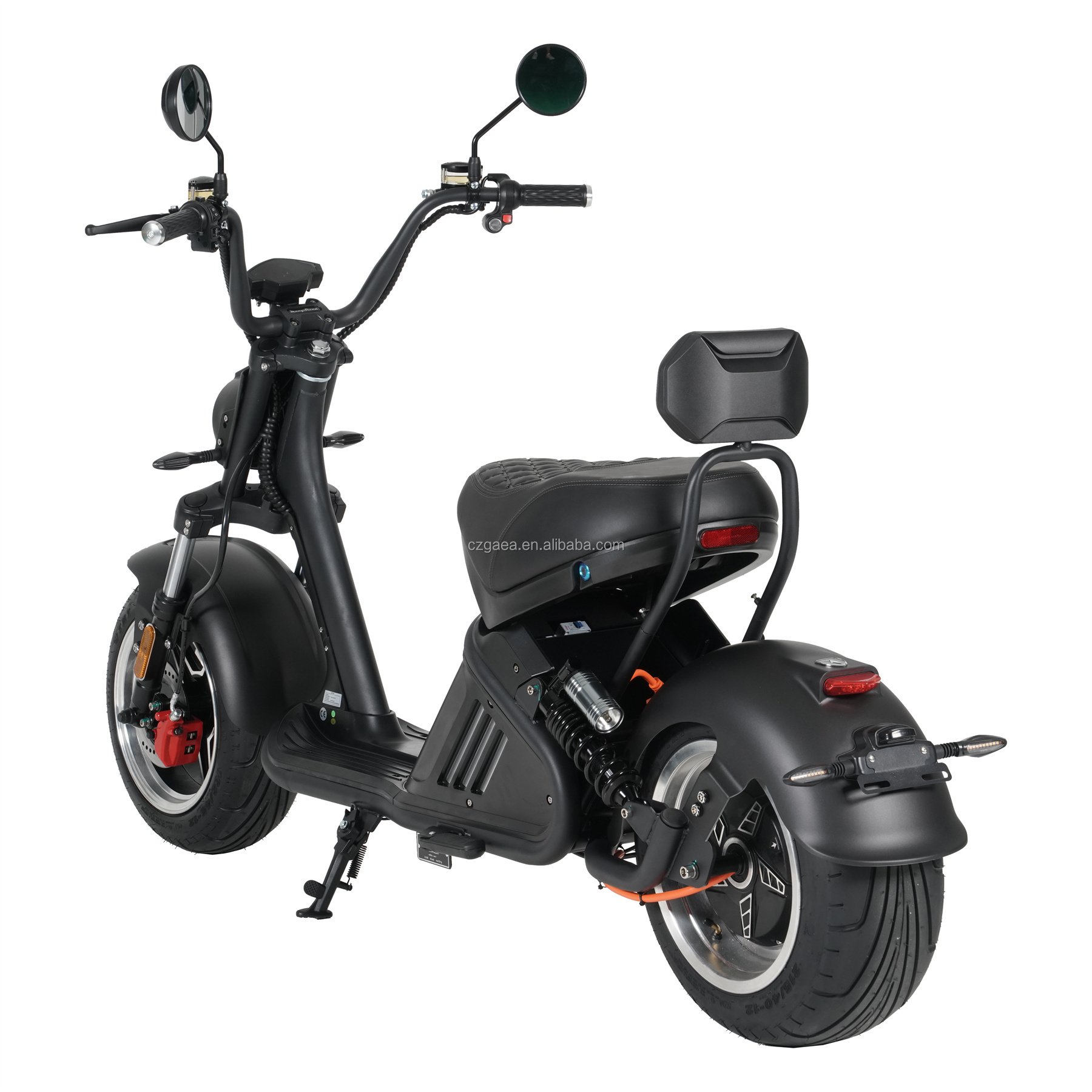 EU Warehouse Gaea M2 60V40AH Citycoco 3000W EEC Chopper Electric Scooter