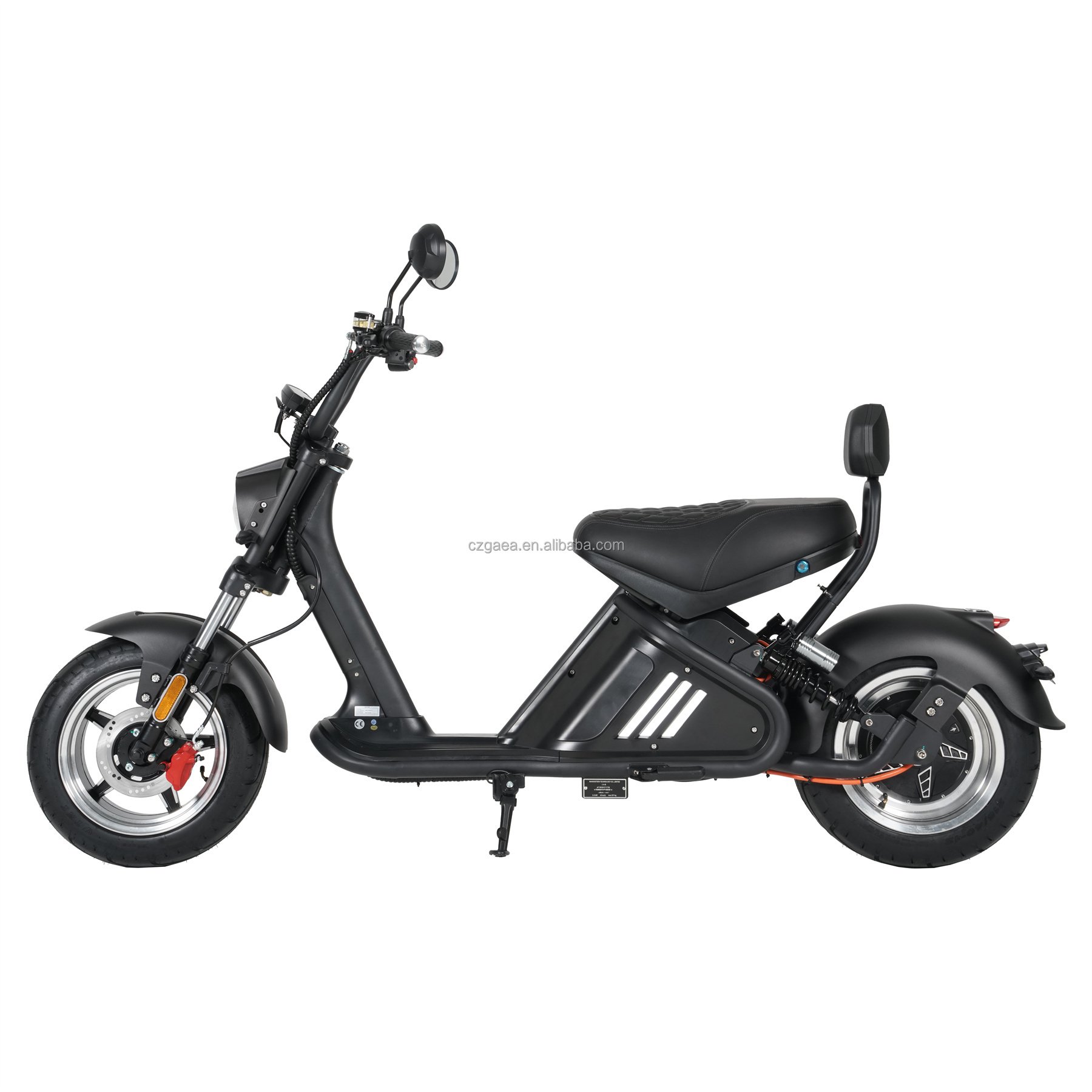 EU Warehouse Gaea M2 60V40AH Citycoco 3000W EEC Chopper Electric Scooter