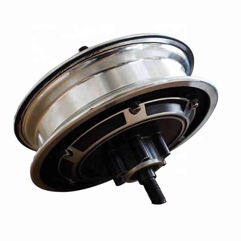 Electric Scooter Replacement 48V 1000W Brushless Hub Motor Aluminum Alloy Electric Scooter Parts Accessories 2 Pcs