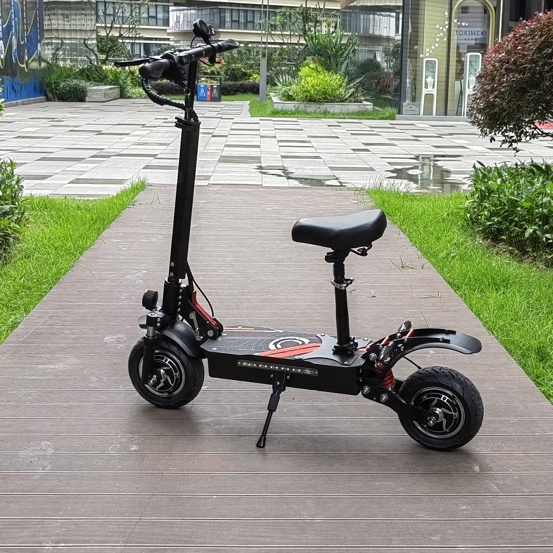 EU USA Warehouse Q7PRO 19A 1600Wx2 High Speed Economy Dual Motor Electric Scooter