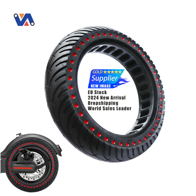 EU Warehouse Available 8.5*2 Scooter Tire accessories Honeycomb Solid Rubber Tyre For Xiaomi M365 Replacement Parts For Scooter