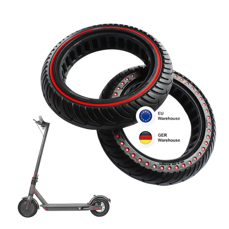 EU Warehouse Available 8.5*2 Scooter Tire accessories Honeycomb Solid Rubber Tyre For Xiaomi M365 Replacement Parts For Scooter