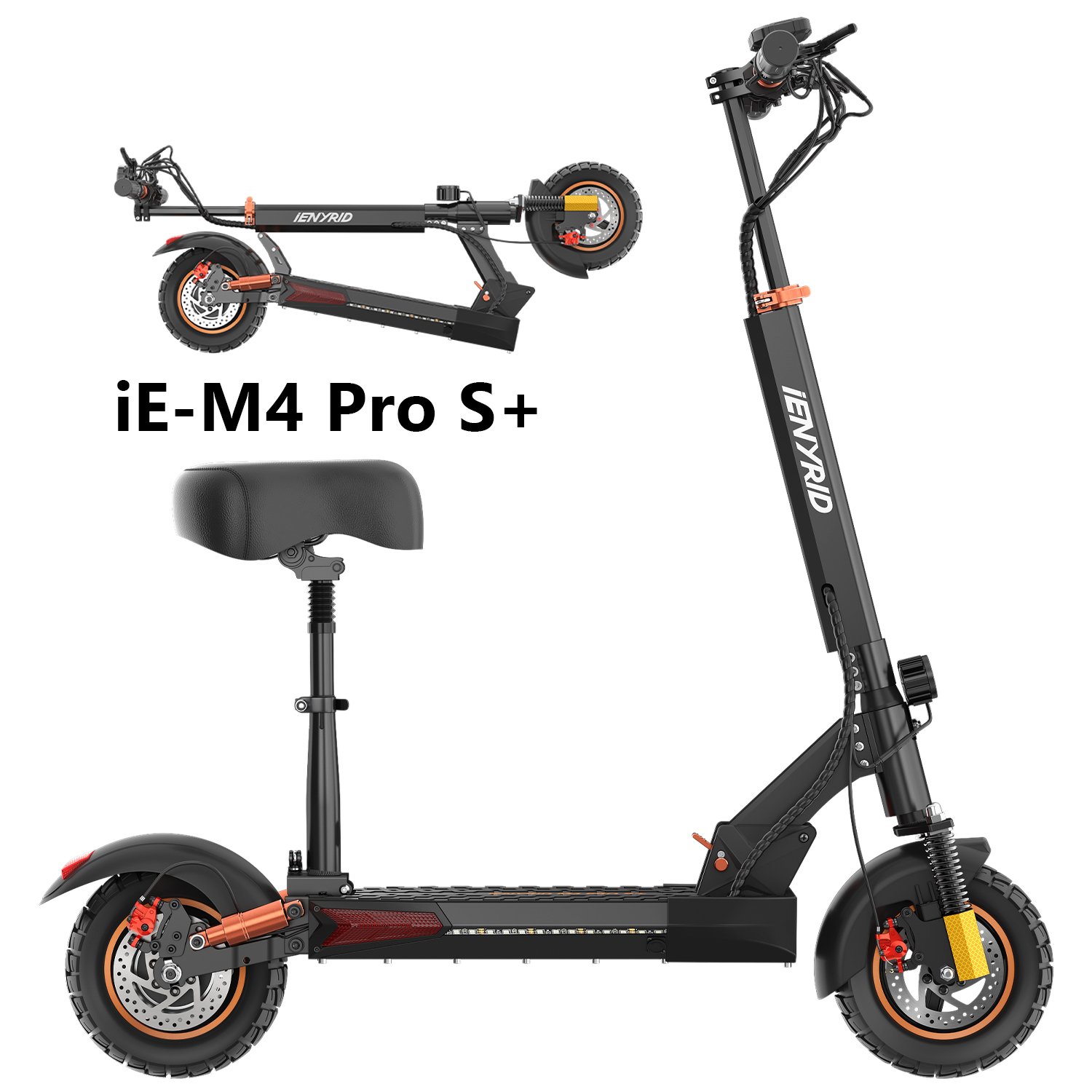 High Quality 100% iENYRID M4 PRO S Plus 12.5AH 16AH 800W adult electric scooters for sale with delivery time 2-5 days