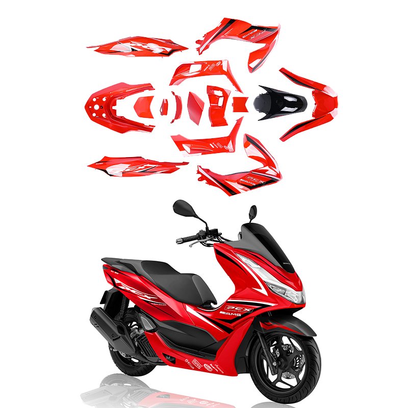 ABS Modified Motorcycle Fairing Motorbike Frames Spare Parts For Honda Pcx 160 Scooter Accesorios Para Motos