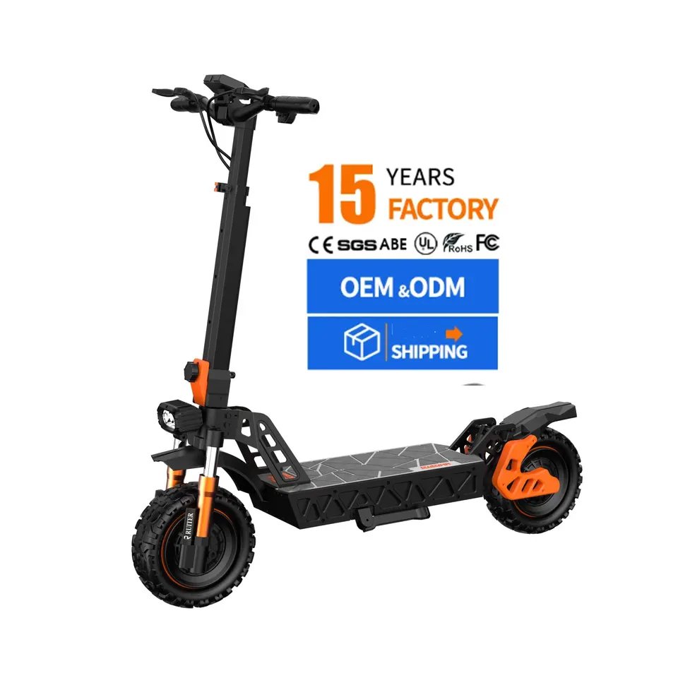 Foldable Adult Fast 1200w Portable Drive Adults Eu Warehouse Electric Scooter