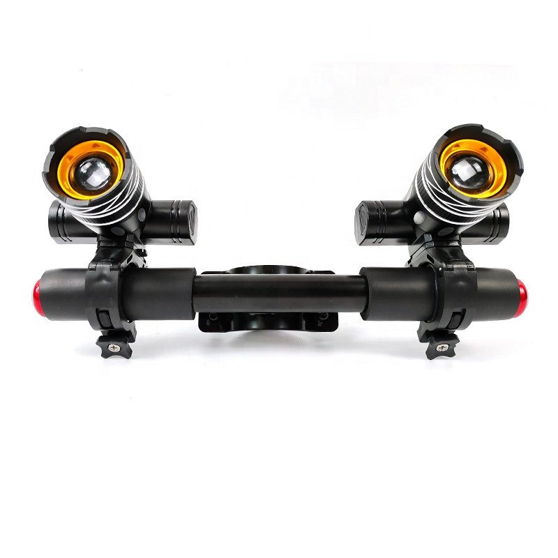 Bicycle Headlights With Supper Bright Led Light Scooter Front Light With Kids Handle Bar For M365 1s Electric Kick Scooter Parts